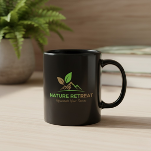 Custom Mugs Black